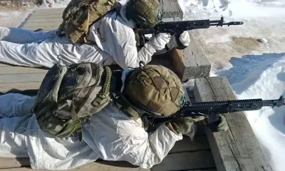 Как в бою: мотострелки вели огонь из неудобных положений на полигоне ВВО