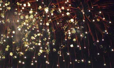 Ярким фейерверком завершился первый день ЗимФестАмура в Благовещенске