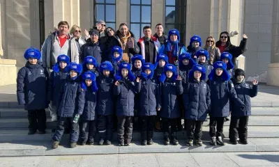 Детская хоккейная команда из Татарстана посетила приграничный с Благовещенском китайский город