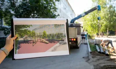 Жильцы дома в Тынде сами решили, каким должен быть двор по госпрограмме