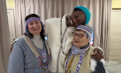 «Черный русский» катался на северных оленях в гостях у коренного народа Дальнего Востока