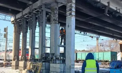 Движение грузовиков по путепроводу в Белогорске запретят с 10 марта