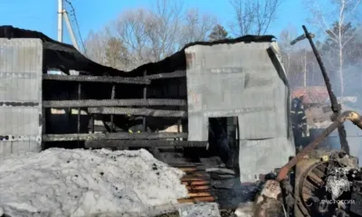 Громкий звук предупредил ребенка о пожаре в Благовещенске