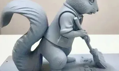 Белку-дворника отольют в бронзе и поставят в Белогорске