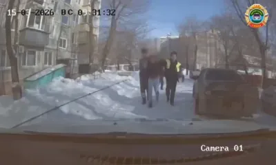 Сугроб остановил автомобиль мужчины, который скрывался от ГАИ