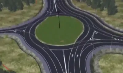 Какими будут кольцевые развязки на аэропортовской трассе, показали на видео