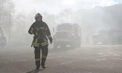 Тело мужчины обнаружили при пожаре в двухквартирном доме в Приамурье