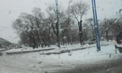 Откачивать воду с улиц начали в Благовещенске