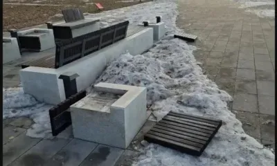 Мужчину, сломавшего скамейки на набережной Амура, задержали