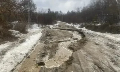 Вода отрезала доступ к селу
