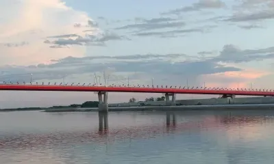 Грузовики без водителей поедут по мосту через Амур между Благовещенском и Хэйхэ