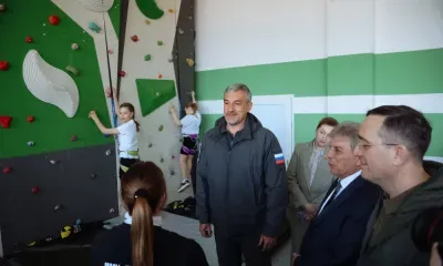 Еще один скалодром установить в Белогорске предложил Василий Орлов