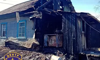 Сотрудник полиции спас детей из горевшего дома в Ромненском округе