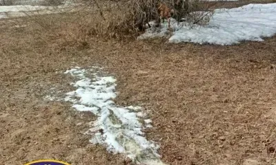 Талая вода залила улицы и огороды села в Свободненском районе