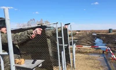 Сильный ветер не испортил соревнования по стрельбе среди военных в Приамурье