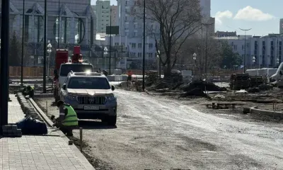 Реконструкцию улицы Краснофлотской в Благовещенске завершат до конца мая