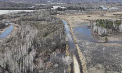 Вода ушла с дороги к селу Ивановка в Зейском округе