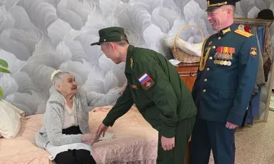 Здоровья и долгих лет жизни: военные ВВО поздравили старейших ветеранов Великой Отечественной войны с Днем Победы