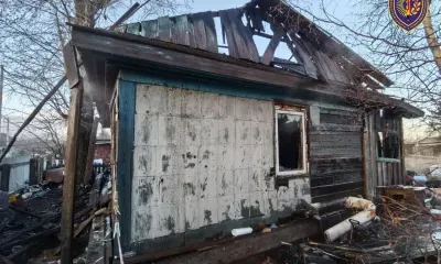Пожарного извещателя не было в сгоревшем доме в Серышево: есть пострадавший