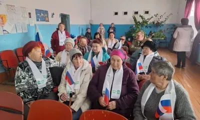 Активистов села Бибиково наградили за помощь проекту «Все для Победы!»