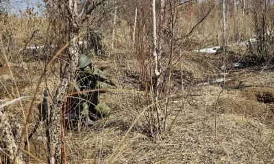 Скрытное перемещение отработали мотострелки на амурском полигоне