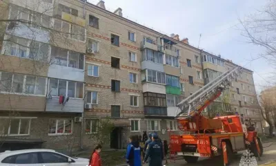 Пожилая женщина пострадала при пожаре в пятиэтажке в Свободном