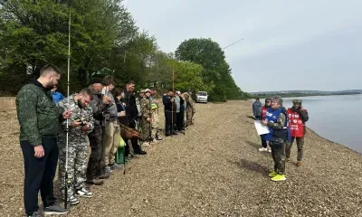 Ветераны СВО и их семьи состязались в рыбной ловле на реке Зея под Благовещенском