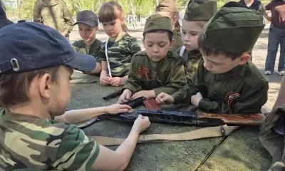 Испытание солдатской кашей прошли воспитанники детских садов Белогорска