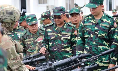 Военнослужащие с Дальнего Востока прибыли в Лаос для совместных учений