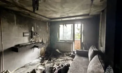 Детей спасли из загоревшейся квартиры в Завитинске