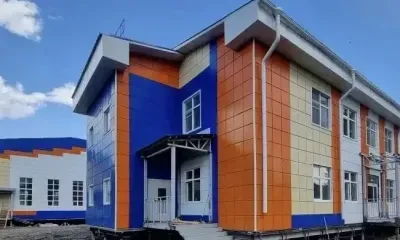 Новую школу в амурском поселке почти достроили