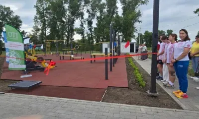 Площадку ГТО в поселке Серышево испытали до ее открытия