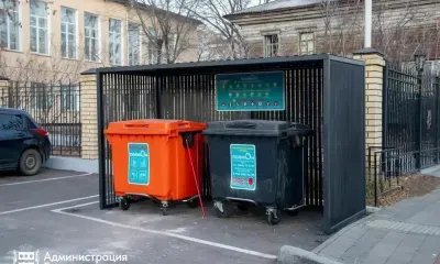 Мусор не разносится, вода не скапливается: в Приамурье начали устанавливать контейнерные площадки нового образца