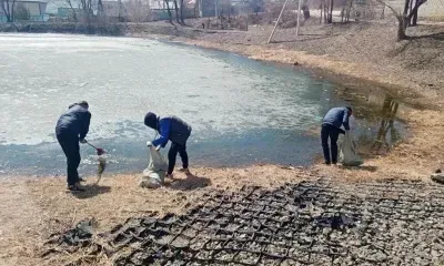 Берега более 80 водоемов очистили волонтеры в Амурской области