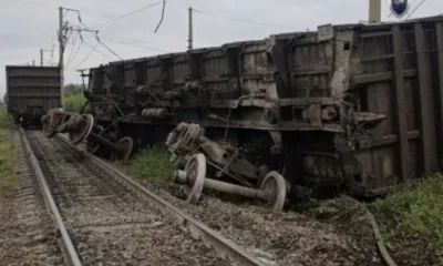 Вагоны с углем сошли с рельсов на ж/д станции в Амурской области