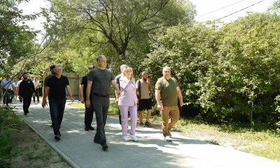 Губернатор Амурской области договорился о досрочной сдаче части крупного парка в Ивановке
