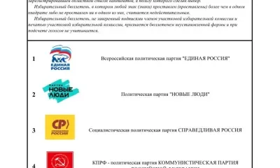 Выборы-2026: расположение партий в избирательном бюллетене определили в Приамурье