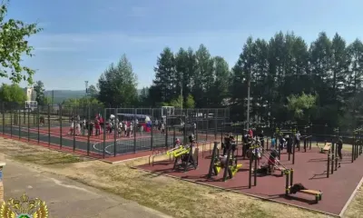 Умную спортплощадку досрочно возвели в Тынде
