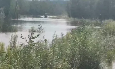 Вода вышла на дороги Тындинского округа: проезд закрыт