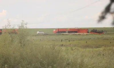 Перевернулся прицеп КамАЗа: на трассе в Приамурье произошло ДТП с участием большегруза