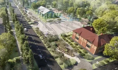 Скульптуры самолетов и гербовый цветок появятся в обновленном облике амурского поселка
