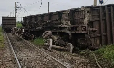 Вагоны с углем сошли с железной дороги в Амурской области