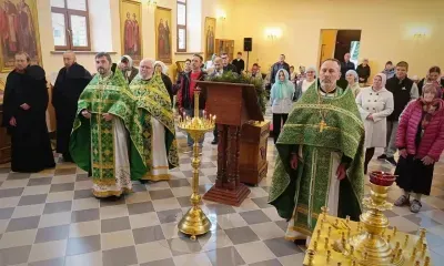 В новом храме в Тамбовке прошел первый престольный праздник