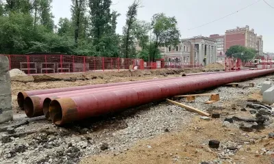 Ремонт теплосетей продолжается в Благовещенске