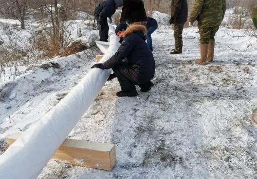 Вода возвращается в дома жителей Свободного, оказавшихся в зоне ЧС