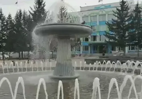 Фонтанный сезон открыли в Белогорске