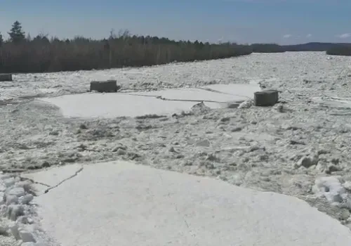 Спад воды зафиксировали на реке в Зейском районе после начавшегося ледохода