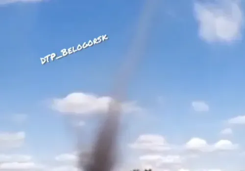 Торнадо наблюдали в окрестностях Белогорска
