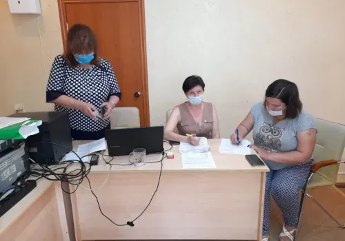 В Благовещенском районе открыли новый пункт приема документов от подтопленцев 