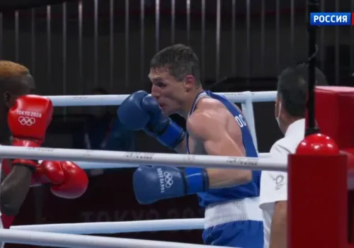 Андрей Замковой выиграл свой первый бой на Олимпиаде в Токио
